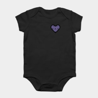 Haunted Mansion Heart Baby Bodysuit